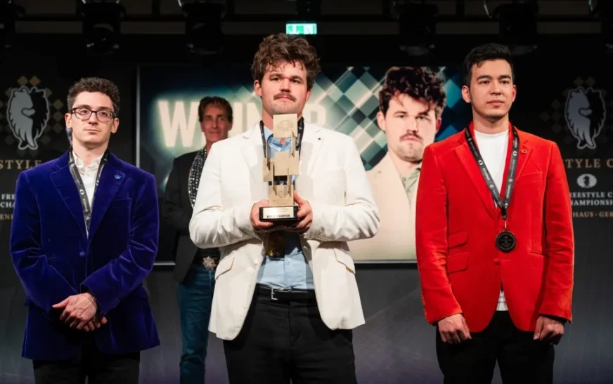 Magnus Carlsen Wins Inaugural FIDE Freestyle Chess World Championship