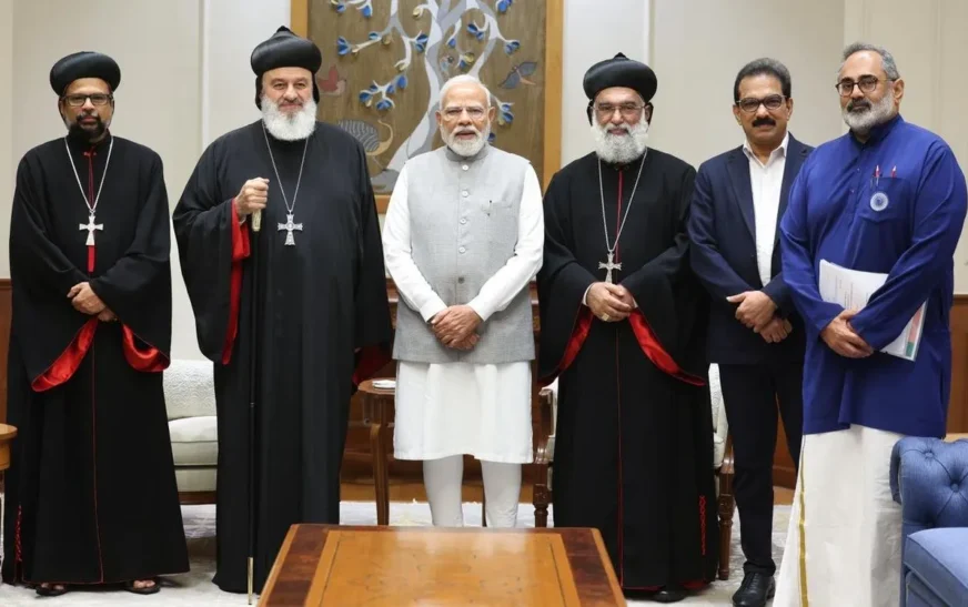 PM Modi Meets Patriarch Ignatius Aphrem II: Steps Toward Malankara Church Resolution