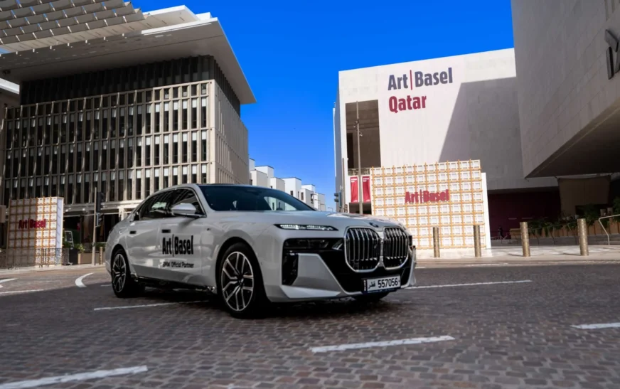 BMW Ignites Qatar’s Art Scene with Hockney’s Iconic Art Car at Inaugural Art Basel