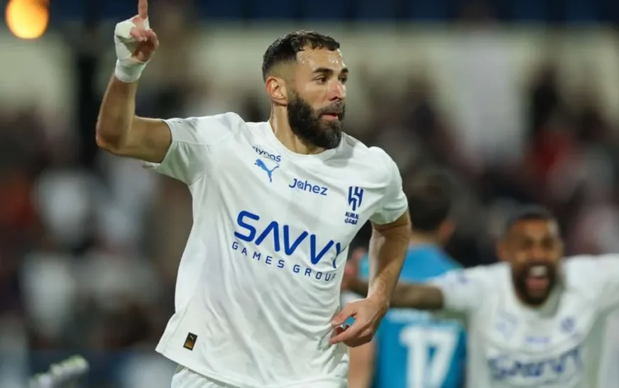 Benzema Hattrick Keeps Al Hilal Clear at the Top of Saudi Pro League
