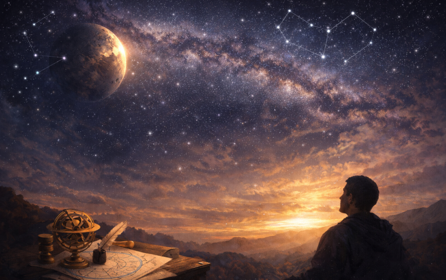 The Mind and the Stars: Between Destiny and Direction