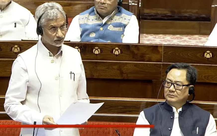 EAM Jaishankar in Parliament: India Backs De-Escalation, Dialogue for West Asia Peace