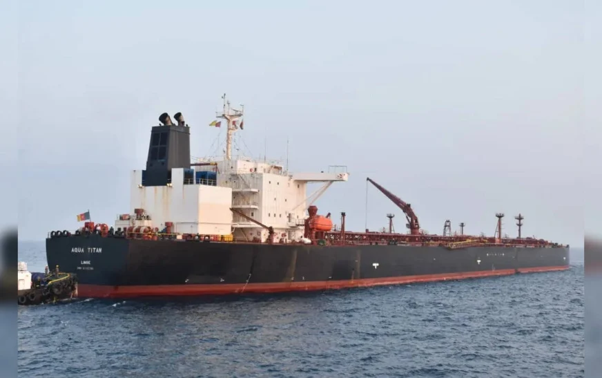 Russian Oil Tanker Aqua Titan, US LPG Ship Reach India Amid War