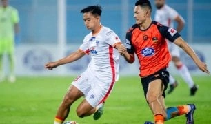 Braian Sanchez Brace Powers Bengaluru FC Past Inter Kashi in ISL