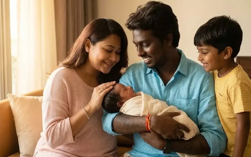 Atlee Welcomes Baby Girl