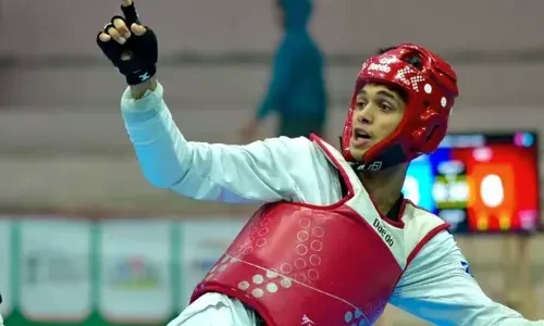 Five-Year-Old Shaurya Strikes Gold at International Taekwondo Event