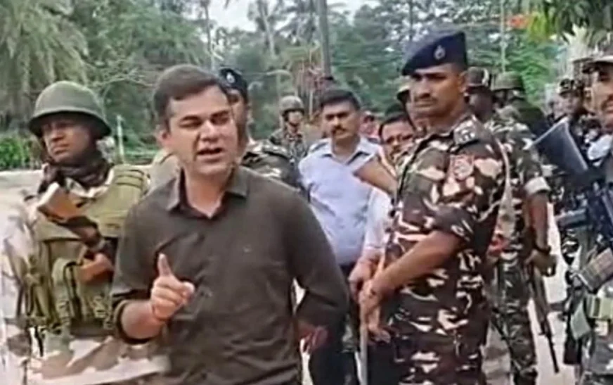 Yogi’s ‘Favourite Cop’ Lands in Bengal as Police Observer, Warns TMC Candidate