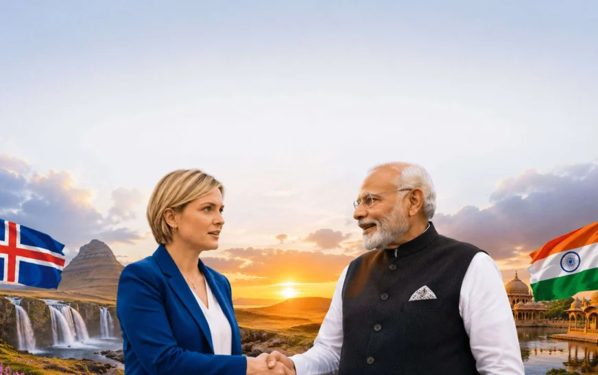 Modi’s ‘Sambandh’ Remark Wins Hearts, Iceland PM Responds Warmly