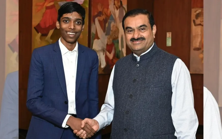 Gautam Adani Hails Praggnanandhaa After Historic Norway Chess Triumph