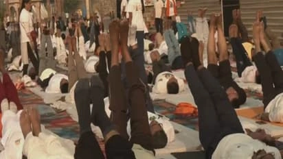 Yoga Week Begins at Varanasi’s Namo Ghat Ahead of International Yoga Day