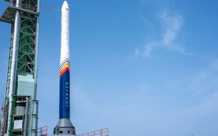 Skyroot’s Vikram-1 Makes History as India’s First Private Orbital Rocket Successfully Reaches Space